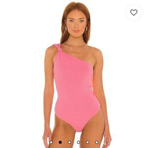 NWOT Lovers + Friends Pink Bodysuit